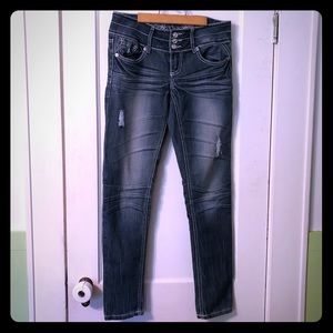 *SOLD* YMI Distressed Skinny Jeans